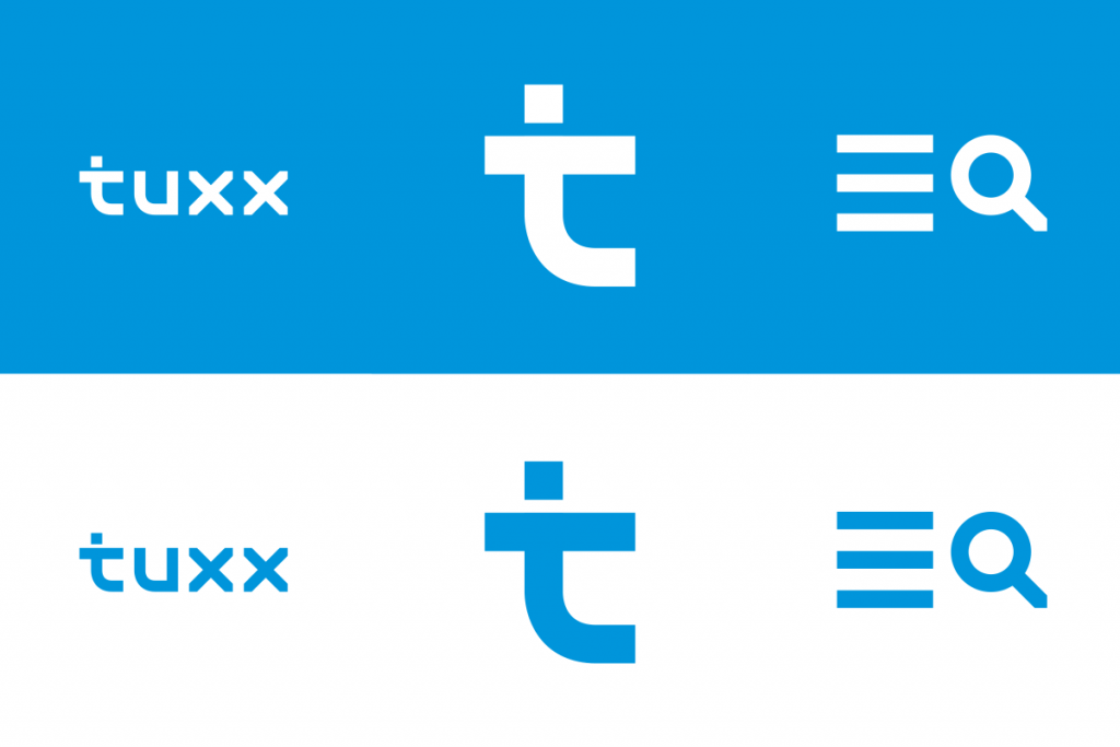 tuxx logo beeldmerk symbols